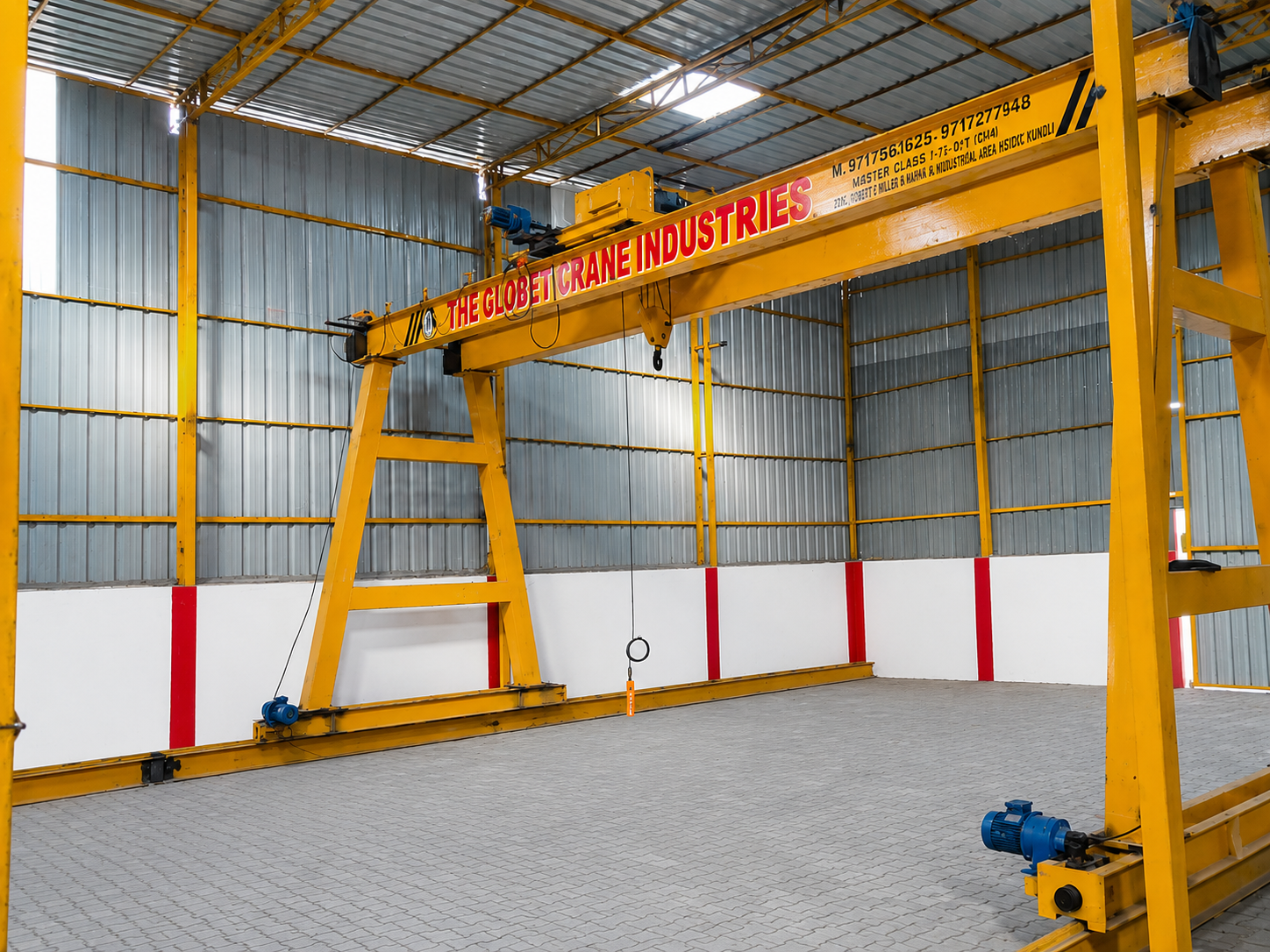 Gantry Crane workshop view